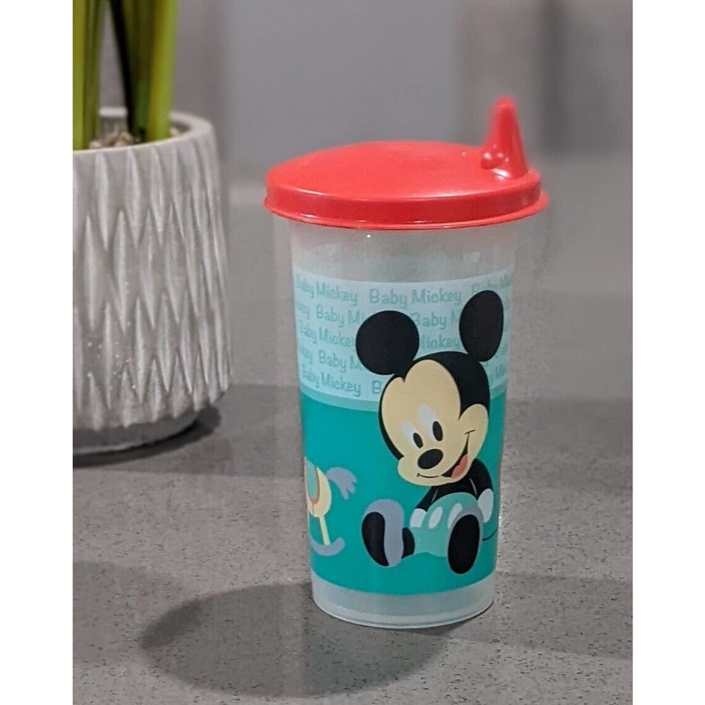Tupperware Disney Baby Mickey Mouse Tumbler w/ Sipper Seal 10.5 oz.